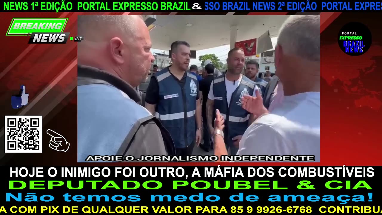 HOJE O INIMIGO FOI OUTRO, A MÁFIA DOS COMBUSTÍVEIS