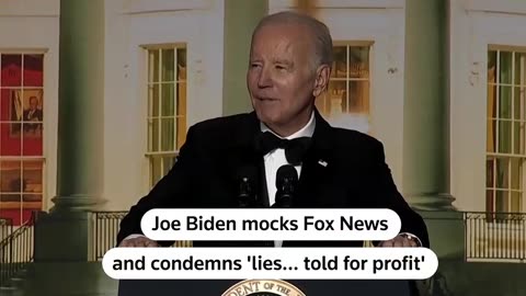 Joe Biden Took His Adderall Before The WHCAD Last Night