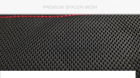 Luxury Leather Breathable Spacer Mesh Universal Fit Full Set Car Seat Covers