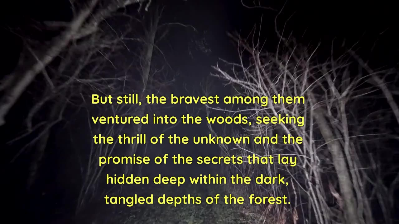 "The Haunting of Kingston Woods" - Сreepy story