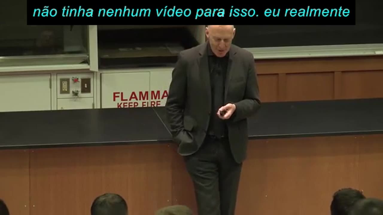 Dr. Charles Morgan sobre psico-Neurobiologia e Guerra