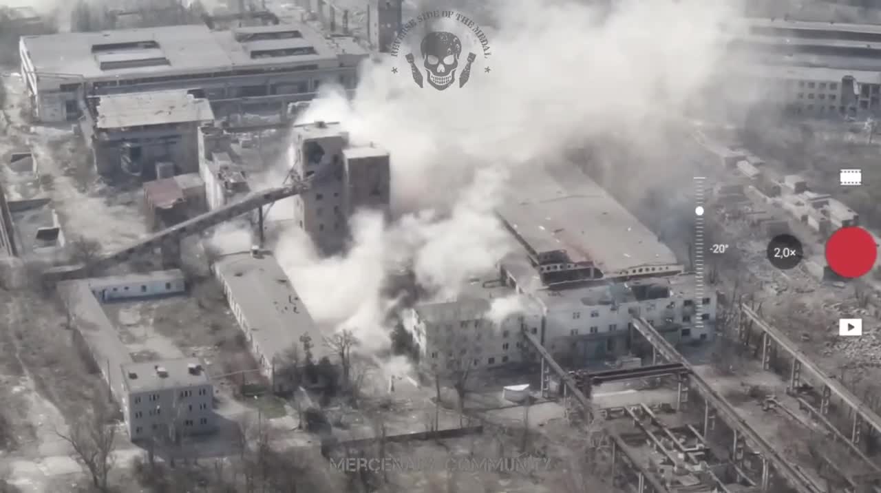 Storming Azov Steel footage from Mariupol Ukraine