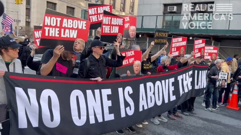 "Rise & Resist" protestors block the streets in NYC