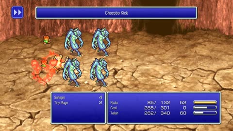 Final Fantasy 4 Pixel Remastered #3 Old Man Tellah