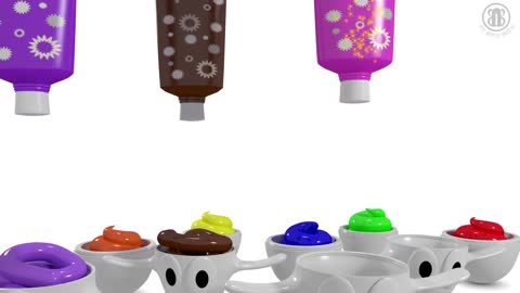 Learn Colors with Surprise Eggs - BillionSurpriseToys Nursery Rhymes, Kids Songs