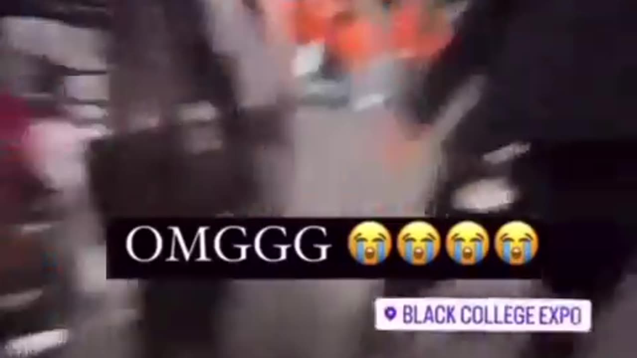 Fight Breaks Out At A Black College Expo in LA