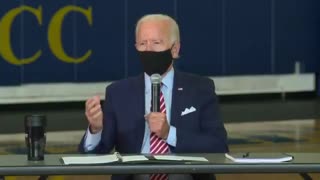 Biden tells military round table that quartermasters can run ladies department stores