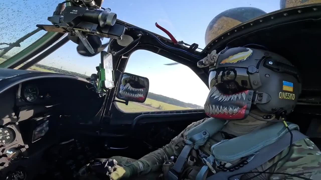 Incredible New Video from Ukrainian Attack Helicopters