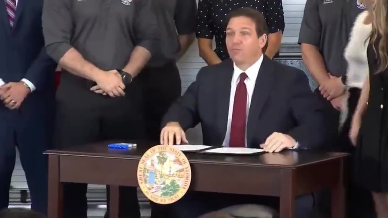 MAJOR: DeSantis Slams Disney In Historical Event