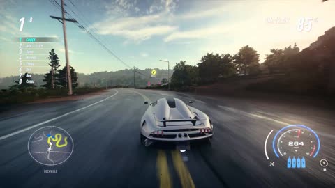The fastest car in Need for Speed Heat