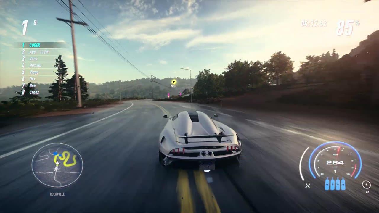 The fastest car in Need for Speed Heat