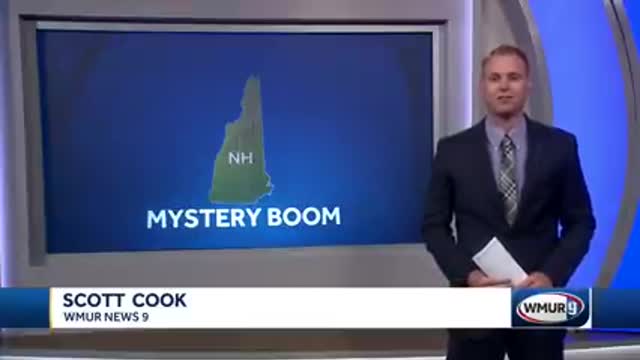 Mystery Booms felt across 40 cities in New Hampshire 11/10/21