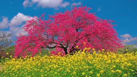 I will say I love you where the flowers are blooming. # Healing is scenery