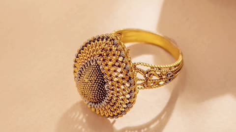 Gold beautiful ring