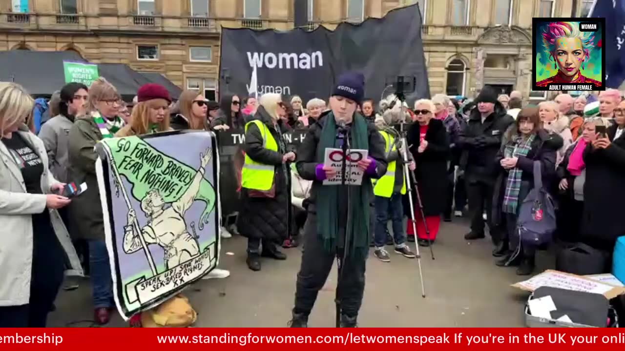833 Let Women Speak - Glasgow - Part 2 #letwomenspeakglasgow #letwomenspeak #standingforwomen