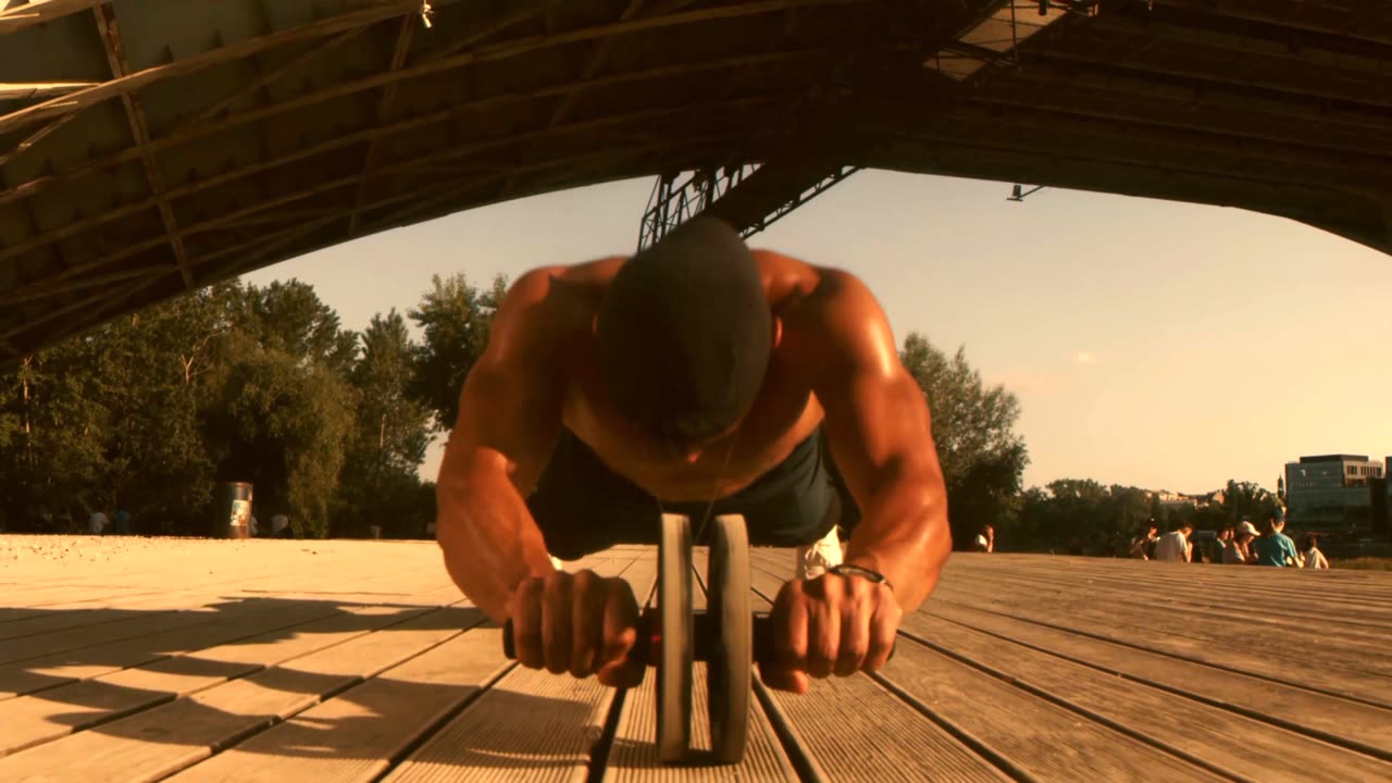 Gym motivation video