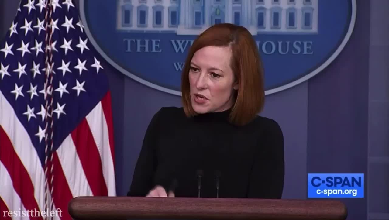 Jen Psaki once again gets upset & attacks sen graham & the CBO Sourced