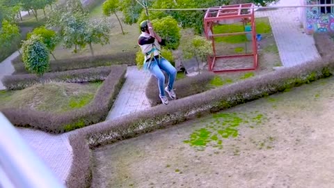 how to do zipline advanture // zipline advanture video