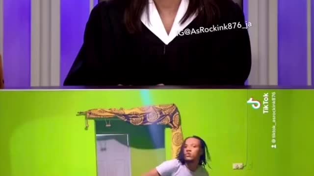 A Jamaican man in court, because he has no erection