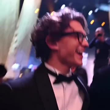 Throwback to Tom Holland at last year’s Ballon d’Or awards 🤩