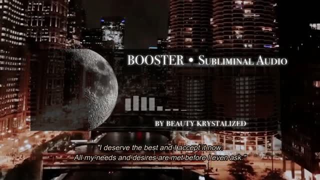 “SUPERIOR BOOSTER” SUBLIMINAL • Full Results Immediately EXTREMELY POWERFUL