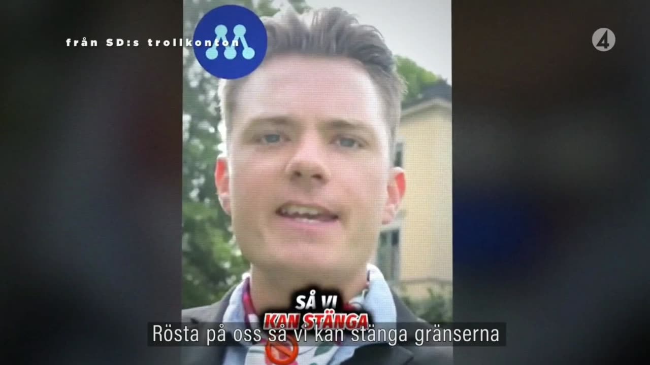 TV4 pekade ut komiker som "SD-troll"