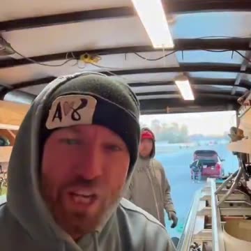 White dudes for Harris secret handshake