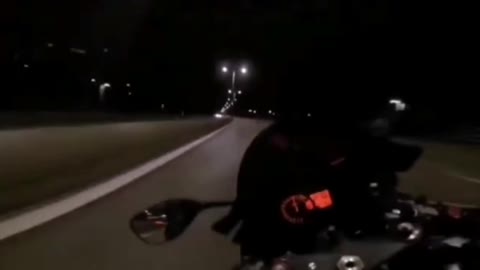 The night road.