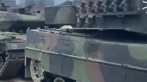 German soldiers preparing for a parade in Latvia