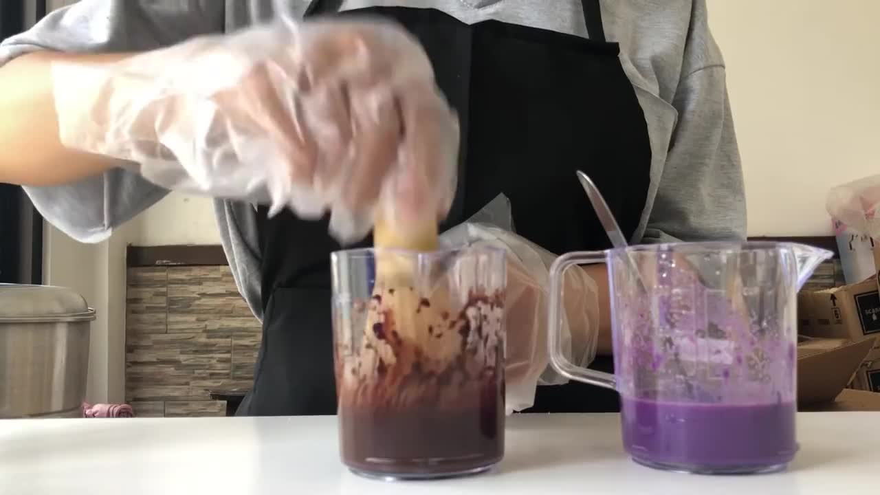 🍵Making Boba Milk Tea Vlog✨Choco💜Taro🍃Matcha🖤Brown Sugar[ASMR] first Vlog