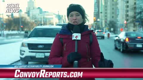 Convoy Protestors React to Police Notices Issued Concerning Coming Enforcement