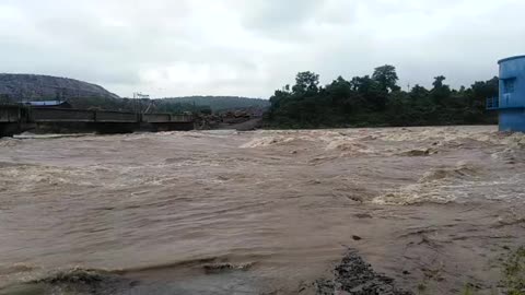 Flood due to heavy rain