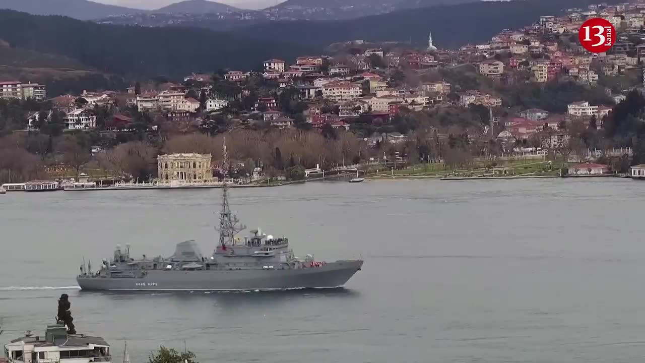 Ukrainian drones attack Russian warship in Black Sea