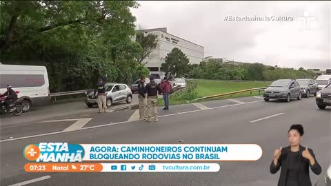 Manifestações de caminhoneiros: PRF registra 271 pontos de protestos em rodovias em todo Brasil