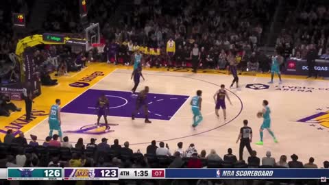 LAKERS VS HORNETS 3RD AND 4TH QUARTER HIGHLIGHTS