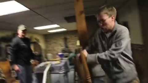 This Thanks Giving Video went Viral after Son sends Turkey flying in the Air