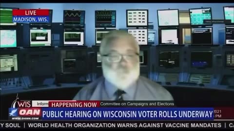 42,000 voters in Wisconsin who were listed as inactive in the August 2021 voter file, but voted 2020