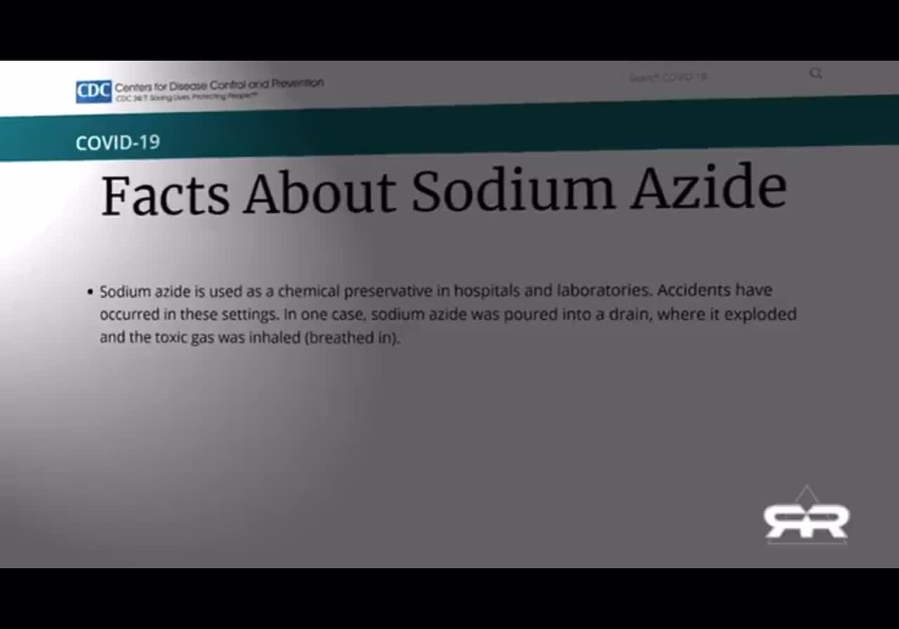 Sodium Azide Kills!