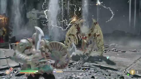 The "Unfair" Queen of the Valkyries, Sigrun: No damage + Normal (God of War)