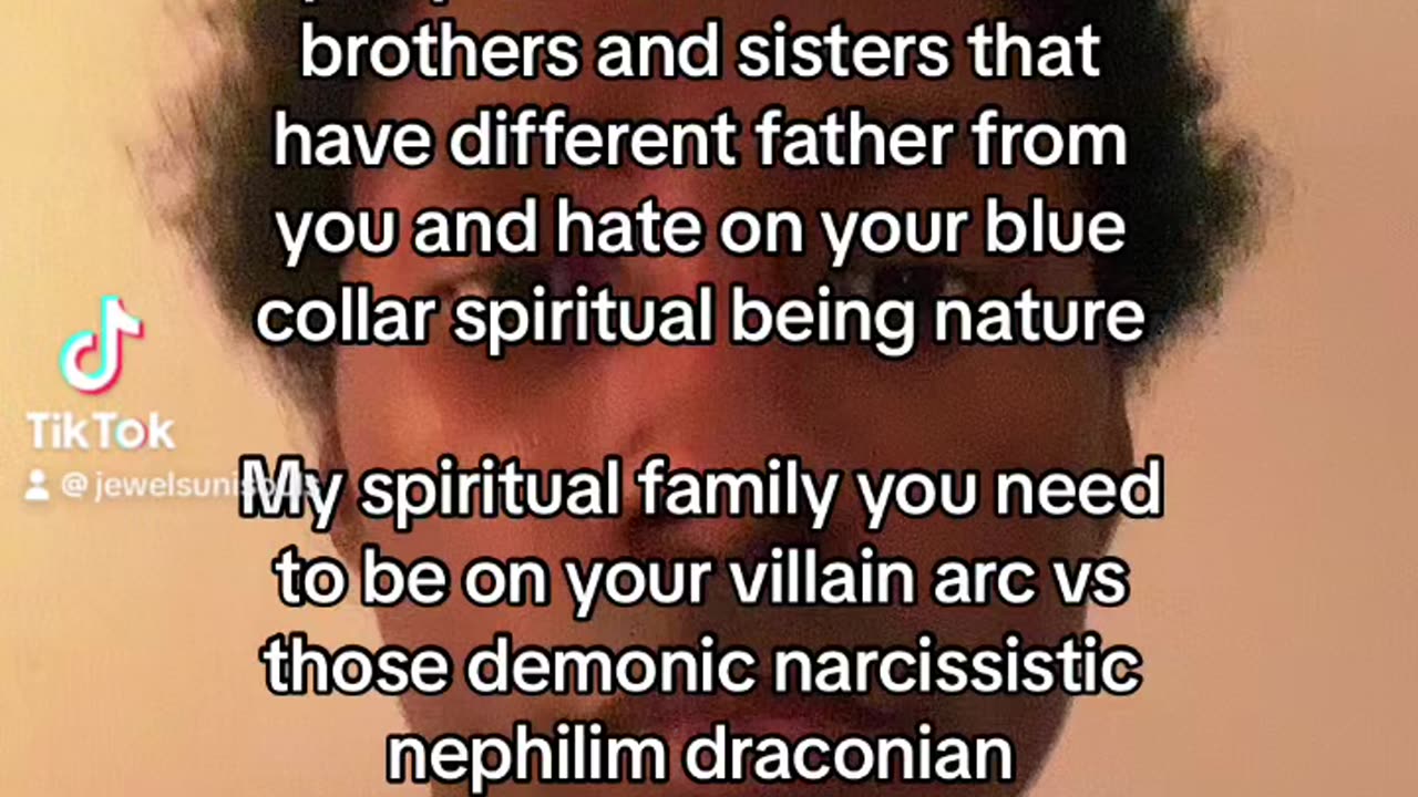 Evil half brother that subliminally hate on me is why us spiritual folks are on our villain arcs