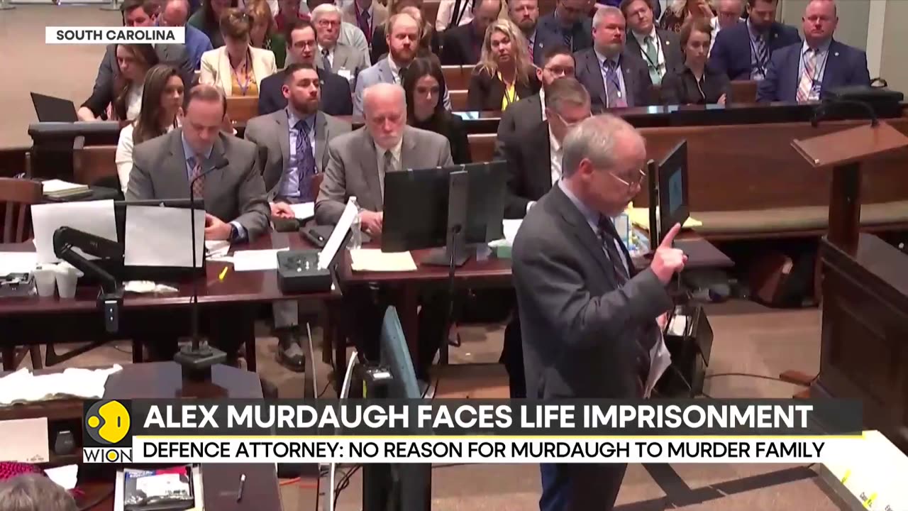 U.S.- Alex Murdaugh guilty of murdering wife, son - Latest News - English News - Top News - WION