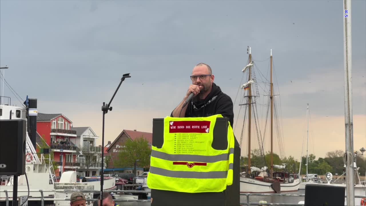 Wolgast: Redebeitrag von David 10-05-2022