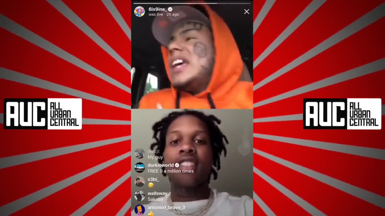 6ix9ine Calls Lil Durk and Lil Reese