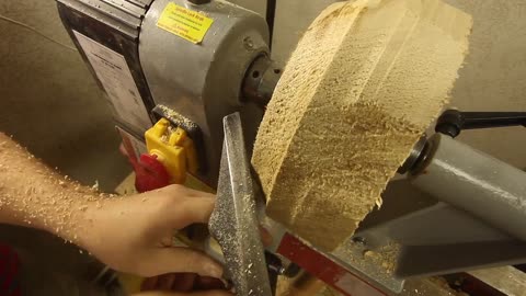 Woodturning poplar