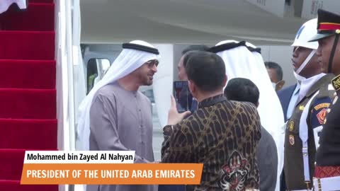 Moment of Arrival of State Leaders in Bali, Attend the G20 Summit