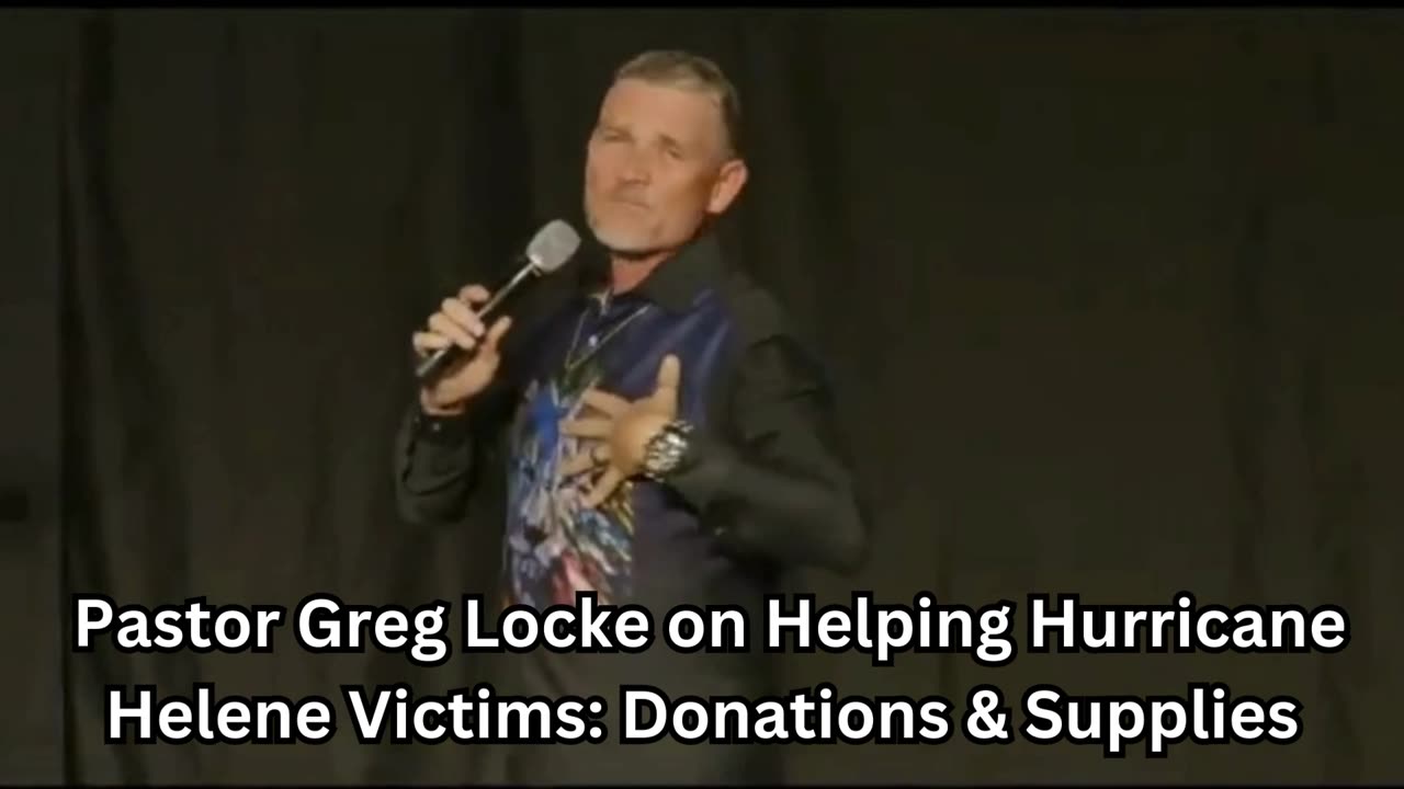 Pastor Greg Locke on Helping Hurricane Helene Victims: Donations & Supplies