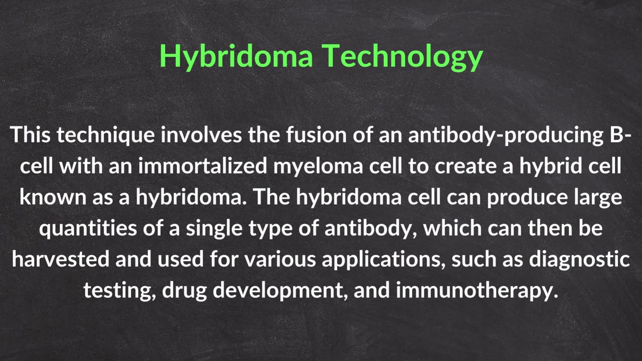 Hybridoma technology