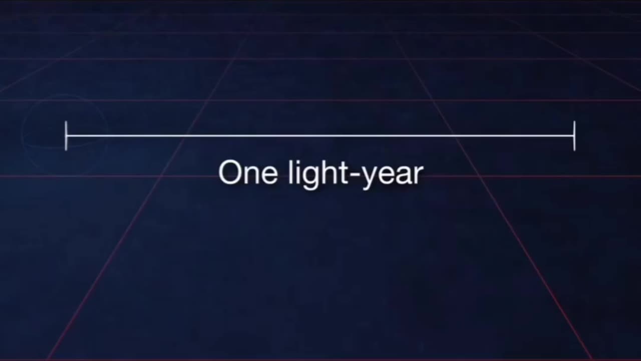 How big is a light year?