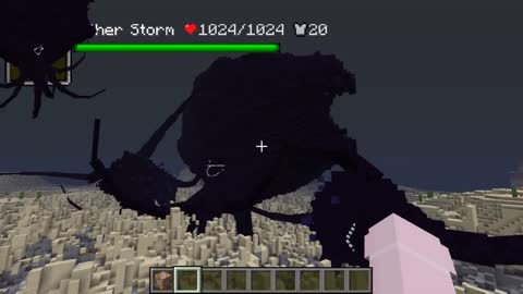 Herobrine Wither vs Wither Storm 7 STAGE in minecraft creepypasta2