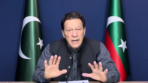 Chairman PTI Imran Khan imported address to Nation